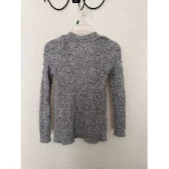 Cat & Jack Grey Sparkly Cardigan - Picture 3 of 6